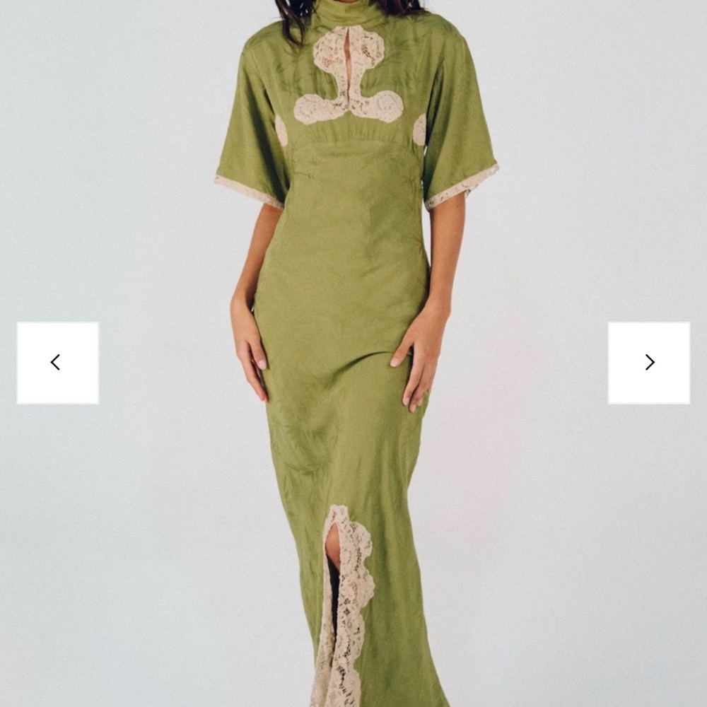 Lenni The Label - Aloe Dress in Green